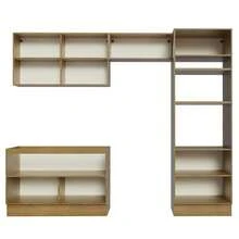 MADESA Baker's Racks - Brown and Grey - View 9
