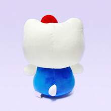 Miniso 1个8英寸经典坐姿Hello Kitty毛绒娃娃，材质柔软，亲肤舒适，适合家居装饰、收藏或作为生日礼物。 - 彩色 - 查看 4