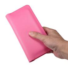 Dual-Compartment Wallet Phone Clutch Business For Women Wallet Mini Wallet Purse Wallet Long Wallet Wallet - Hot Pink - View 6
