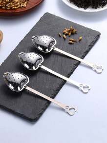 1pc/5pcs Stainless Steel Multipurpose Spice Ball Seasoning Pot Soup Strainer Tea Infuser, Hot Pot Spice Filter