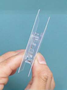 2/5/10 Sets Powerful Waterproof Bathroom Adhesive Multi-Function Patch Hook Paste Hanger Holder, Damage-Free No-Drill Wall Mount For Home - Multicolor - View 6