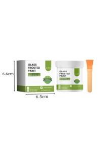 1 pièce Peinture de verre mate, convient pour l'éclairage de bureau, le verre de salle de bain, revêtement de confidentialité Peinture de verre dépoli