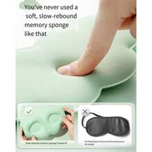 6D Cloud-Shaped Sleeping Eye Mask, Breathable & Comfortable For Men & Women To Relieve Eye Fatigue, Suitable For Nap And Sleep