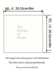 1pc- Can Customize Pattern And Text Heat Transfer Stickers (Not Including Clothes), DIY Heat Transfer Stickers, Custom Decals, Can Design A Variety Of Patterns, DIY Ironing DTF Transfer Stickers, Can Customize Text Heat Transfer Custom Stickers, Personalized DIY T-Shirt And Pillow Decoration, Home Clothing Items, For Her Boyfriend, Girlfriend, Dad, Mom, Family, Friends, Son, Daughter, Student, Child Anniversary, Birthday School, Office, Family,Graphic Print - Multicolor - View 4