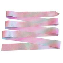 1pc 4m Long Colorful Ribbon With Anti-Slip Handle, Art Performance Gymnastic Dance Props - Multicolor - View 2