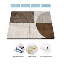 3pcs Have Framed Canvas Painting And Poster, Ready To Hanging, Bohemian Style - Abstract Graphic Art Home Decor, Wall Art, Room Decor, Home Murals, Hd Printing, Ideal For Gifts, Living Room, Bedroom, Dining Room, Office Decoration Picture, With Frame Birthday Graduation