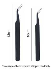 6pcs French Manicure Strip Nail Forms Fringe Tip Guides Sticker DIY Wavy Line Nail Art Tips Guides Stickers Stencil Strips Nail Tools+1pc Anti-Static Precision Tweezers Tools