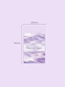 20 Sheets Shimmery INS Style Decoration Paper, Sunlight Reflection Series, For Scrapbooking DIY Crafts Background Material,School Supplies,Back To School