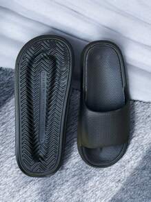 Sandalias Chaclas para caballero con suela grueso - Negro - Ver 6