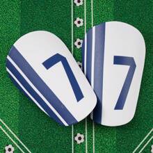 1 Pair Mini Football Shin Guards, Thick Mini Football Shin Pads, Suitable For All Seasons - Multicolor - View 2