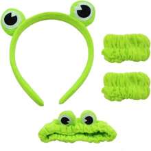 1 Set Cute Frog Headbands, Hair Accessories, Decorations For All Seasons And Festivals