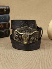 1条加大码男士牛仔风复古金属扣休闲腰带，适合夏季、校园休闲、商务场合，可作为男友、丈夫、父亲等男士礼物，日常穿着，时尚百搭，适合青少年、户外、度假、运动、旅行、街头、波西米亚风、复古秋季、万圣节等秋冬季配饰，适合青少年、青年、男士，休闲、户外、运动、度假、毕业礼物、生日礼物、日常穿着 - 彩色 - 查看 23