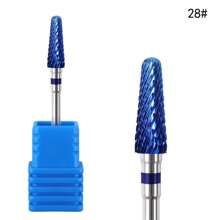 Nail Drill Bits, Tungsten Carbide Nail Drill Bit Set For Acrylic Nails 3/32 Drill Bits For Nail Drill Remover Gel Polish Poly Nail Gel Nails Cuticles - Charcoal Grey - View 18
