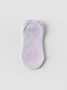 6 Pairs Women Multicolor Yoga Socks, Summer Mesh Silicone Nonslip Breathable Sports Pilates Indoor Socks - Multicolor - View 3