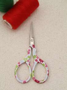 Tijeras pequeñas de acero inoxidable para cortar tela y bordar, adecuadas para cortar tela, bordar, papel y manualidades, pestañas postizas, barba, tijeras de oficina y papelería. - Multicolor - Ver 25