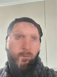 Máscara de fiesta, disfraz de cabeza, juguete de performance de máscara facial 3D completa para bromear