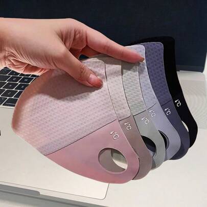 1 Pc Outdoor Protection Sunshade Breathable Cute Thin Mask For Women