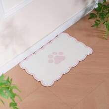 Customizable Diatomaceous Earth Pet Feeding Mats With Non-Slip Rubber Bottoms, Suitable For Dogs - Large Size, Easy To Clean, Stylish Decoration, Colorful, Retro And Cute, Minimalist Style, Adorable, Customizable, Unique, Personalized Pet Supplies, 2025 Halloween Accessories, Pet Name Can Be Printed. Personalized Gift - Multicolor - View 7