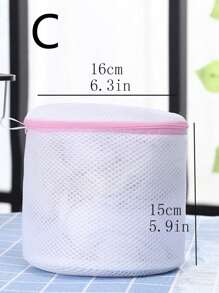 1pc Bra Lingerie Washing Bag, Laundry Protection Bag For Washing Machine, Prevent Deformation Of Bras And Socks