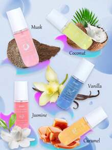90ml Fresh Floral Fruity Fragrance Fabric Fragrance Spray, Air Freshener, Suitable For Home, Travel, Date, Long-Lasting Fresh Scent