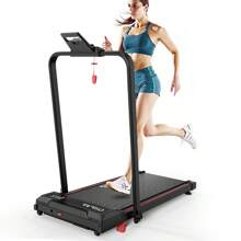 Tapis de course de marche 120 kg vélo d'exercice électrique pour la maison avec inclinaison, tapis de course électrique pliable jusqu'à 12 km/h, télécommande et contrôle par application, vélo d'exercice pliable tapis de course pliable à la maison jogging entraînement à domicile - Noir - Voir 11