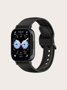 1 قطعة سوار ساعة ذكية قابل للإزالة من السيليكون ذو لون سادة متوافق مع ساعة Redmi Watch 5 لايت