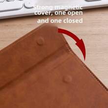 Custom Leather Clipboard Business Office School Meeting Record Writting Board A4 Paper File Folder Clipboard Pen Slot - A4 - View 2