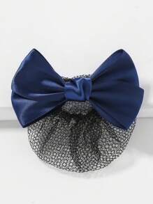 1pc Bow Hairclip, Suitable For Stewardess/Banker/Nurse, Appropriate For Work Wear,Hair Accessories,Hair Clips,Hair Slide,Hair Barrettes - 1 Item - View 11