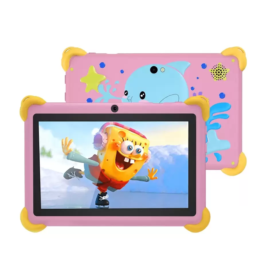2025 New Kids Tablet, Children's Learning And Entertainment Tablet WIFI Gift UK - Pink - View 1
