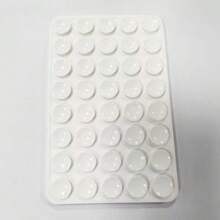 40pcs Silicone Double-Sided Suction Cup Phone Holder - Non-Slip Suction Cup Sticker, Self-Adhesive Suction Cup Pad, Mobile Phone Non-Slip Sticker, Power Bank Back Sticker Compatible With IPhone, Android Phone, Gift For Birthday, Family, Friends Phone Stand, Phone Accessories - Clear - View 24