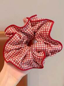 5pcs/3pcs/1pc Oversized Scrunchie Polka Dot Bow Hair Ties, Cute Hair Accessories For Girls & Students Scrunchies Scrunchy Hair Ties