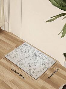 Rug 200X300cm Modern Abstract Geometric Loop Pile Washable Soft Bohemian Large Non-Slip Non-Shedding Rug For Bedroom Dining Room Farmhouse Nursery Home Office Mat. - Light Grey - View 13