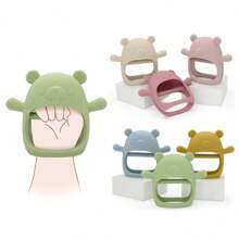 1pc Silicone Baby Teether, Teething Toy - Non-Dropping, Perfect Gift For Newborns For Easter, Thanksgiving, Christmas