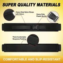 1 Pieza de Faja Ancha de Color Rosa de 10 CM, Cojín de Faja para Cadera, Puente de Cadera, Mancuerna para Ejercicio de Glúteos, Kettlebell, Escalón con Arco, Sentadilla Inversa