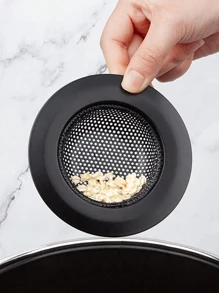 Edelstahl Spülensieb für Küchenspüle & Badablauf, Anti-Verstopfungs Ablaufabdeckung