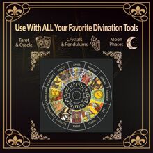 1 chiếc khăn trải bàn vuông Boho màu đen, khăn trải bàn thờ ma thuật huyền bí, khăn trải bài Tarot, khăn trải bàn trang trí, khăn trải bàn đọc bài Tarot, thảm treo tường, thảm treo tường nhà, đồ trang trí phòng cho trò chơi hội đồng, bài Tarot, trò chơi bói toán, đồ trang trí phòng, đồ trang trí nhà thẩm mỹ, đồ trang trí phòng khách, đồ trang trí phòng, đồ trang trí phòng ngủ, cờ - Nhiều màu - Xem 6