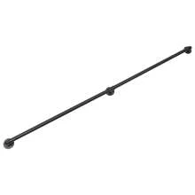YUNRUX 200cm/6.6Ft Handrails Handrail Black Railing With Non-Slip Stair Railing - Black - View 4