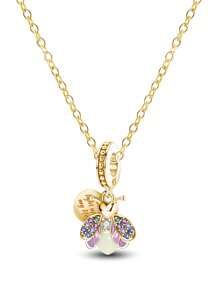 1 pieza Collar de mujer de plata de ley 925 con cuentas de circonita brillante, un regalo de aniversario precioso para la novia