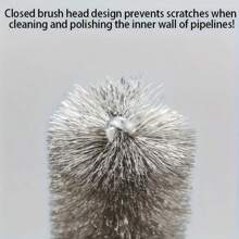 6pcs Stainless Steel Brush Set, Multi-Size Wire Brushes For Deburring, Rust Removal, Hole Cleaning, Polishing And Grinding, Metal Tool Accessories Suitable For Power Tools, No Battery Required