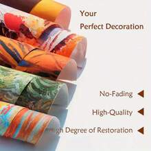 1 Piece Sky Beautiful Dream Canvas Wooden Frame Canvas Painting-Thickness 2. 25cm/0 .. 9 Inches, Home Gift Decoration, Room Decoration Aesthetics, Wall Decoration Art, Perfect Gift, Autumn And Winter Wall Decoration, Living Room Decoration, Bedroom Decoration, Kitchen Decoration, Entrance Decoration, Bathroom Decoration, Direct Mural, High Quality Mural Poster - 黑色 - 查看 7