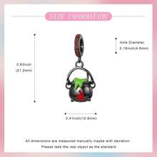 Easvnya Silver Witch Cauldron Pendant, 3D Detailed And Fashionable Design, Suitable For Bracelets And Necklaces, Perfect Jewelry Gift For Birthday, Holiday - A Witch's Forge Pendant - View 3