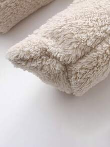 Baby Jumpsuit, Long Sleeve Hooded Zipper Closure Winter Romper Clothes For Boys Girls - Beige - View 8