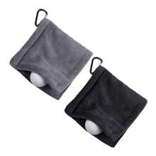 1pc Golf Ball Cleaning Towel, Ultra-Fine Fiber Scrub Cleaning Towel, Outdoor Sports Towel