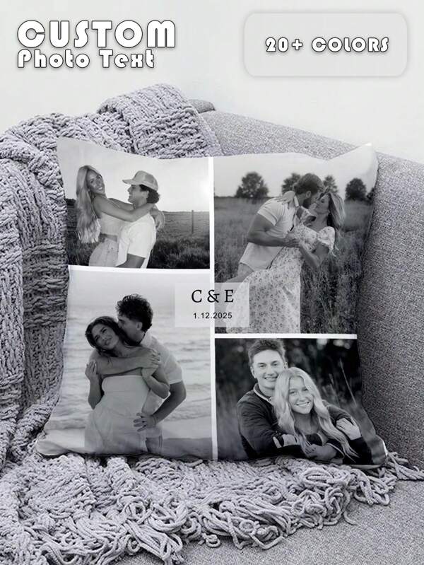 1 funda de almohada personalizada con foto impresa, funda de almohada con imagen impresa por un solo lado para el Día de la Madre/Padre/Acción de Gracias/Día del Maestro. Crea tu propia funda de almohada con foto, un gran regalo para la familia, amigos y tú mismo. Duradera, transpirable, ligera, lavable, divertida, linda, de amor, suave, cómoda, elegante, sencilla, personalizada, única, regalos ideales para él, regalos ideales para ella, él, ella, novio, novia, papá, mamá, familia, amigos, para aniversarios, para el Día de la Madre, para cumpleaños, para el Día de San Valentín, para graduación, para el Día del Padre, para bodas, para inauguración de la casa, sofá, cama, coche, sala de té, dormitorio, baño, sala de estar, comedor