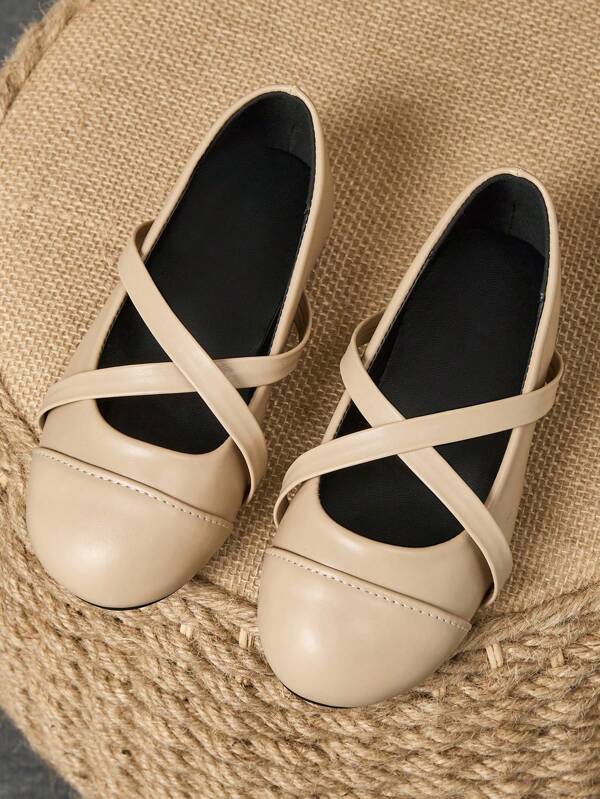 1 Paio Scarpe Eleganti in Pelle per Ragazze in colori Albicocca, Kaki, Nero, Marrone, Scarpe da Principessa per Rappresentanza, Scarpe da Studente per Scuola, con Punta Tonda, in Morbida Pelle, Stile Elegante e Alla Moda per Bambini