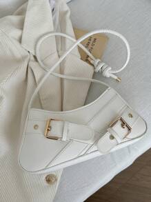 Bolso de hombro de dama de diseño minimalista y moderno, con acabado de alta gama ideal para el uso diario