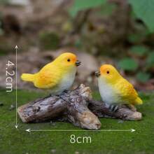 各种动物雕像，适合亲子装饰，微型动物雕像，可爱的亲子动物套装，娃娃童话花园动物模型，娃娃屋微型模型，树脂工艺苔藓盆景装饰，卡通花园配件，人造花园装饰，适合春季花园装饰