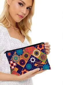 Adorable Owl Print Cosmetic Organizer - Lightweight & Portable Travel Bag For Makeup, Toiletries, Phone & Pencils - Durable, Stylish & Multi-Purpose, Perfect Party Gift