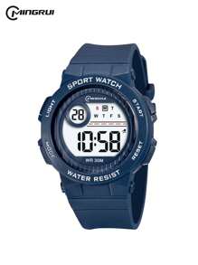 Candy Color Sports Watch For Teenagers, 30M Waterproof Swim, Luminous Alarm Clock Chronograph Shock Resistant Watch - Multicolor - View 15