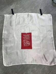1 Piece Emergency Fire Blanket 39" X 39" - Flame Retardant, Heat Resistant, Durable Fiberglass Material - Home, Kitchen, School, Camping, Warehouse & Car Safety Essential - Easy To Store, Perfect Gift For Thanksgiving & Christmas, FJNATINH - Beige - View 8